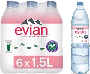 Evian Still Natural Mineral Water,