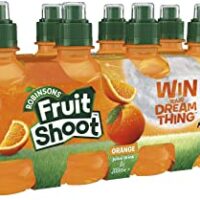Robinsons Fruit Shoot Fruit Juice, Orange, 8 x 200ml