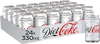 Diet Coke Coca Cola Cans 330ml Choose 24, 48 or 72 Cans (24)