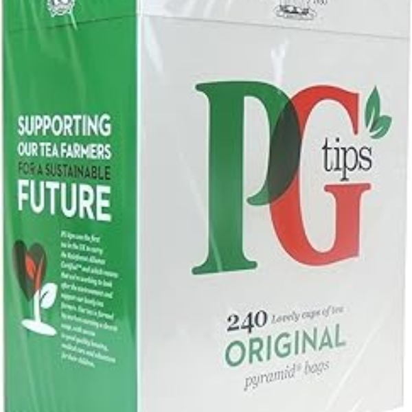 Pg TiPg Tips Tea Bags, 240 Countps Tea Bags, 240 Count, Pack of 2
