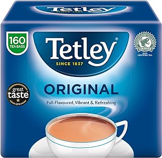 Tetley Everyday Original Tea, 160 Tea Bags Total