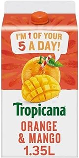 Tropicana Pure Premium Orange & Mango Juice, 1.4L
