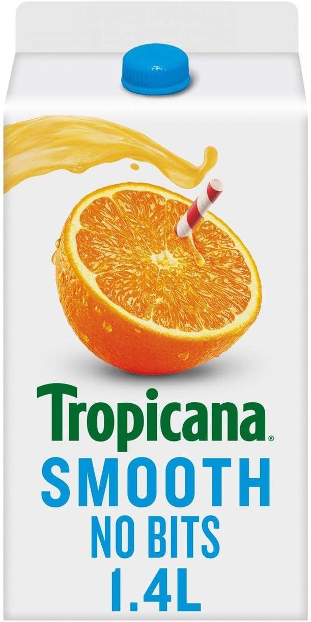 Tropicana Smooth Orange Juice, 1.4L