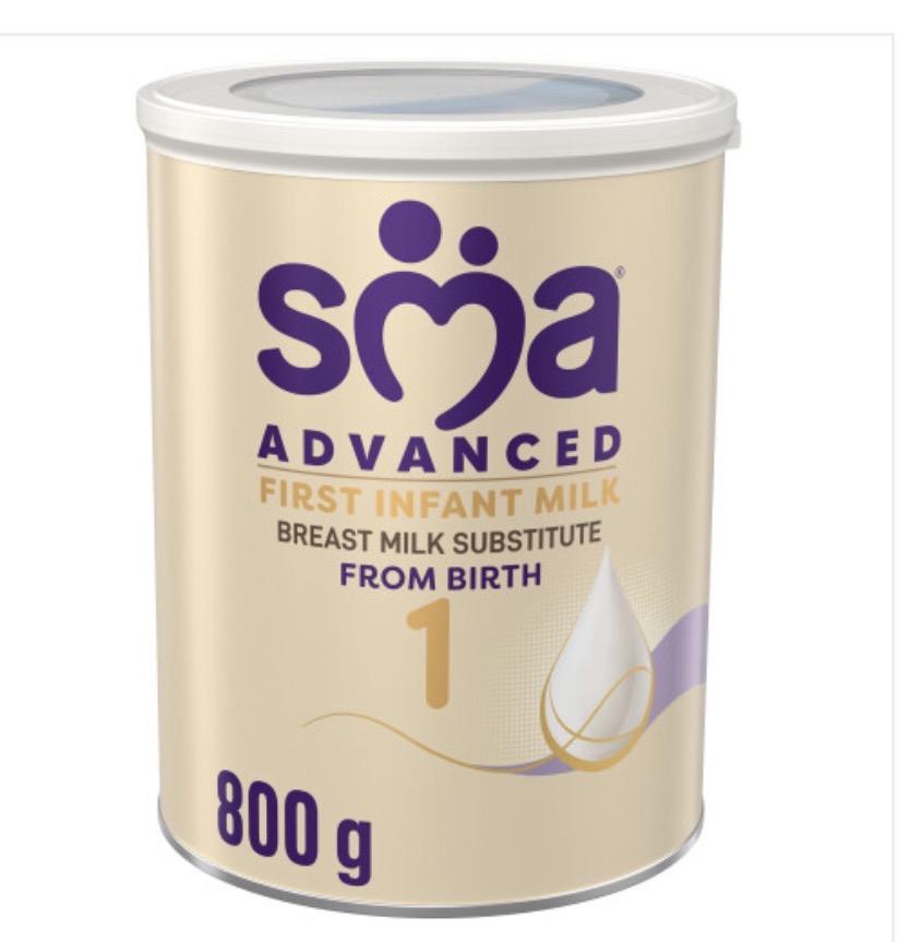 SMA ADVANCED First Infant Baby Milk Powder Formula , From Birth , 800 g (Pack of 1)